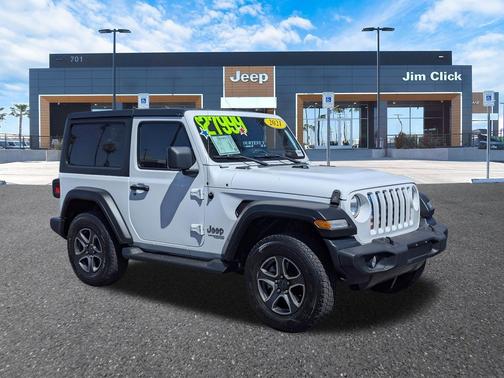 Bright White Clearcoat 2021 Jeep Wrangler Sport S