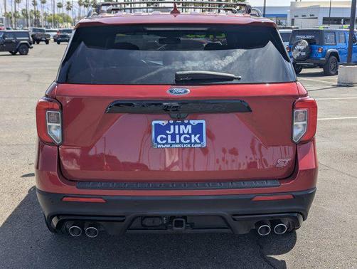 Rapid Red Metallic Tinted Clearcoat 2020 Ford Explorer ST