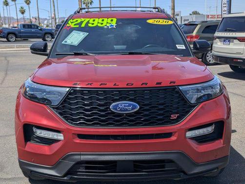 Rapid Red Metallic Tinted Clearcoat 2020 Ford Explorer ST