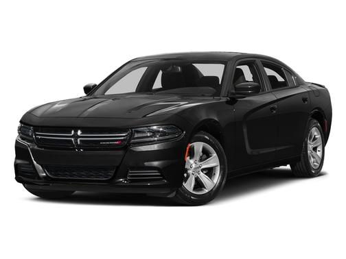 Pitch Black Clearcoat 2017 Dodge Charger SE