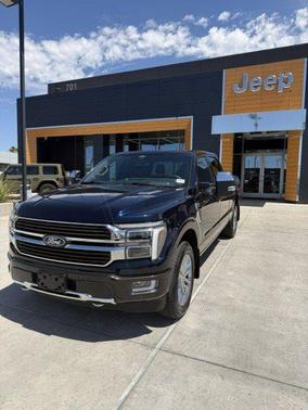 Antimatter Blue Metallic 2024 Ford F-150 King Ranch
