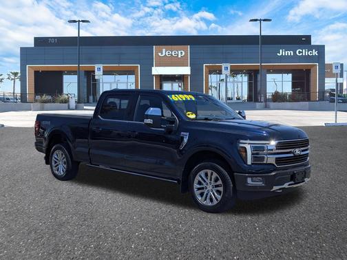 Antimatter Blue Metallic 2024 Ford F-150 King Ranch