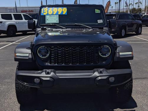 Black Clearcoat 2024 Jeep Wrangler Willys