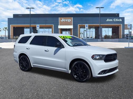 White Knuckle Clearcoat 2020 Dodge Durango SXT Plus