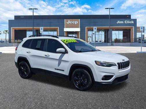 Bright White Clearcoat 2021 Jeep Cherokee Altitude