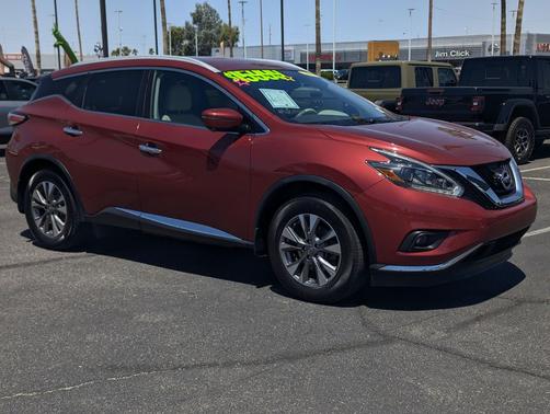 Cayenne Red Metallic 2018 Nissan Murano SL