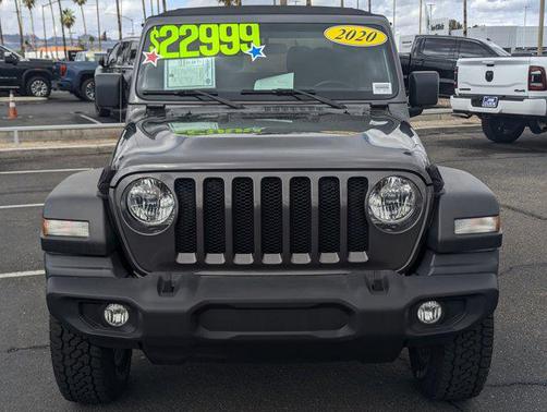 Granite Crystal Metallic Clearcoat 2020 Jeep Wrangler Sport S