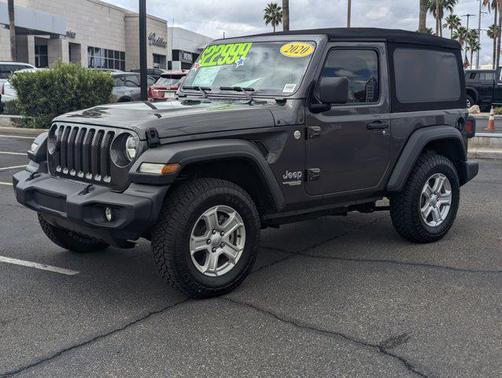 Granite Crystal Metallic Clearcoat 2020 Jeep Wrangler Sport S