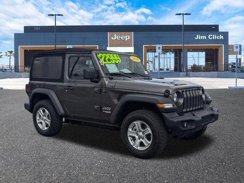 Granite Crystal Metallic Clearcoat 2020 Jeep Wrangler Sport S