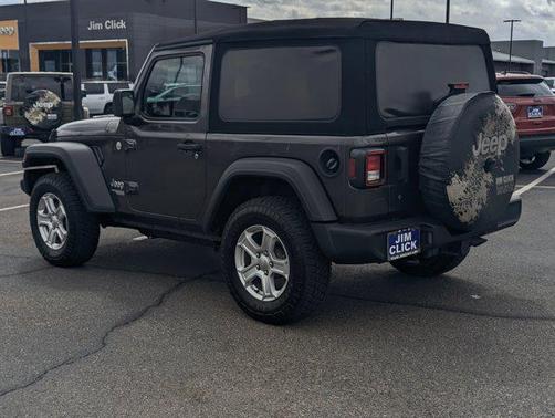 Granite Crystal Metallic Clearcoat 2020 Jeep Wrangler Sport S