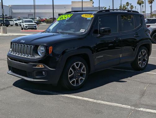 Black 2018 Jeep Renegade Latitude
