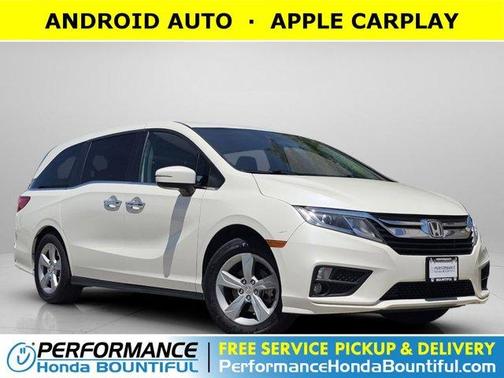 White Diamond Pearl 2018 Honda Odyssey EX-L