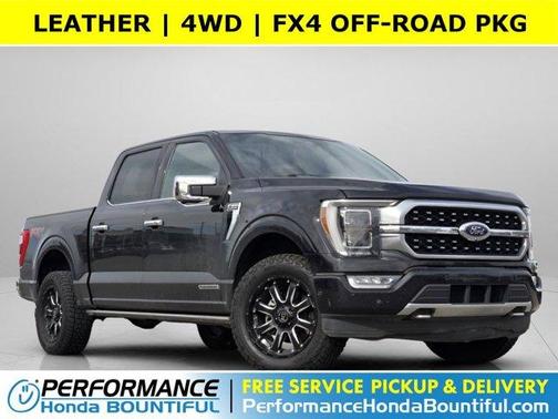 Black Metallic 2021 Ford F-150 Platinum