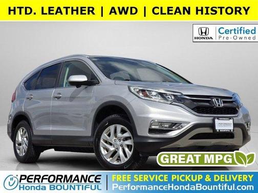Alabaster Silver Metallic 2016 Honda CR-V EX-L