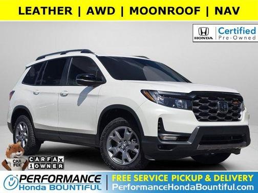 Platinum White Pearl 2025 Honda Passport TrailSport