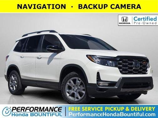 Platinum White Pearl 2025 Honda Passport TrailSport