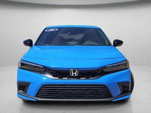 Blue 2024 Honda Civic Sport