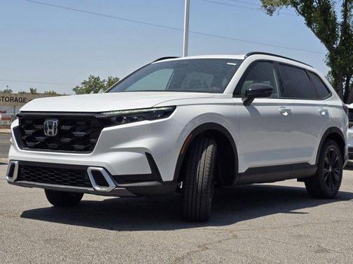White 2026 Honda CR-V Hybrid Sport Touring