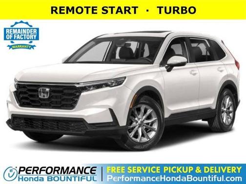 Platinum White 2024 Honda CR-V EX-L