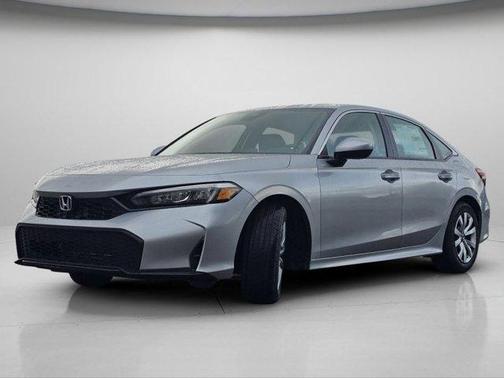 Solar Silver Metallic 2026 Honda Civic LX