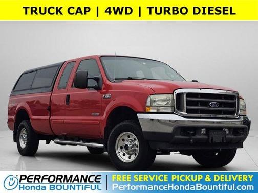 Red Clearcoat 2004 Ford F-250 XLT
