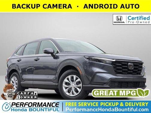 Gray 2024 Honda CR-V LX