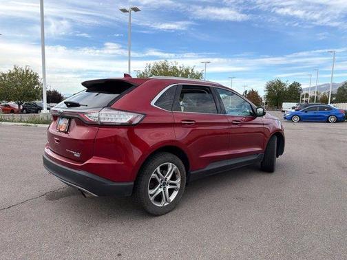 Ruby Red Metallic 2016 Ford Edge Titanium
