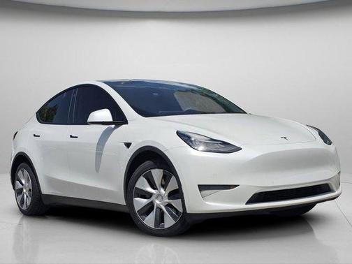 Pearl White Multi 2021 Tesla Model Y Long Range