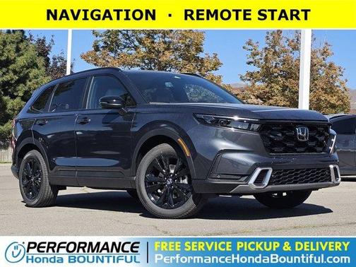 Meteorite Gray Metallic 2026 Honda CR-V Hybrid Sport Touring