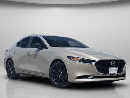 Platinum Quartz Metallic 2024 Mazda Mazda3 FWD w/Select Package