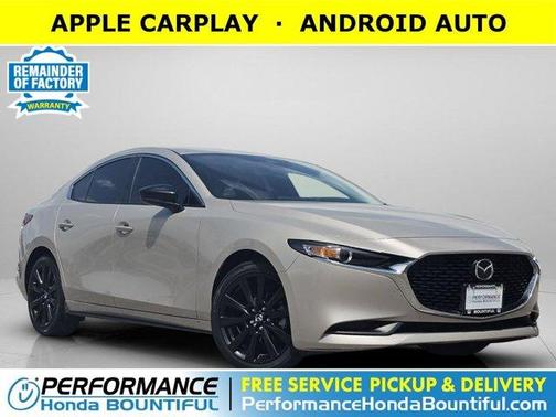 Platinum Quartz Metallic 2024 Mazda Mazda3 FWD w/Select Package