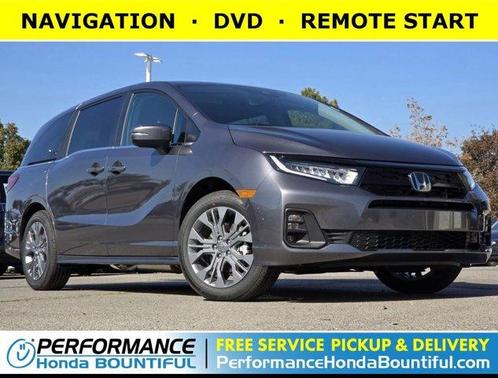 Modern Steel Metallic 2026 Honda Odyssey Touring Passenger Van