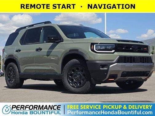 Ash Green 2026 Honda Passport TrailSport Elite Blackout