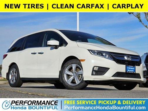 White Diamond Pearl 2018 Honda Odyssey EX