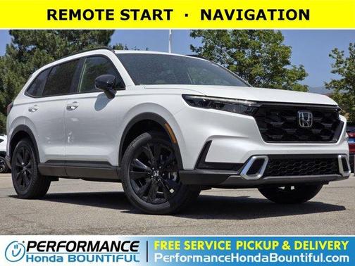 Platinum White Pearl 2026 Honda CR-V Hybrid Sport Touring