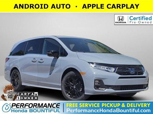 Gray 2025 Honda Odyssey Sport-L