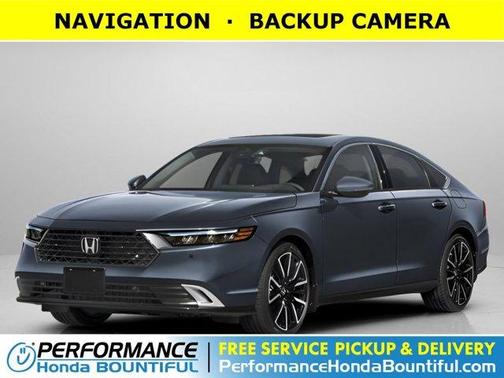 Platinum White Pearl 2026 Honda Accord Hybrid Touring