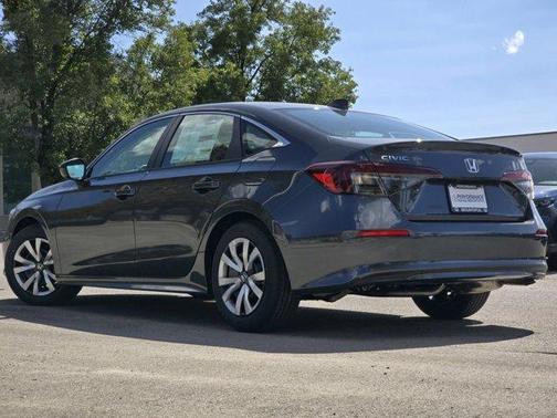 Meteorite Gray Metallic 2026 Honda Civic LX