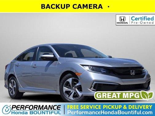 Lunar Silver Metallic 2021 Honda Civic LX
