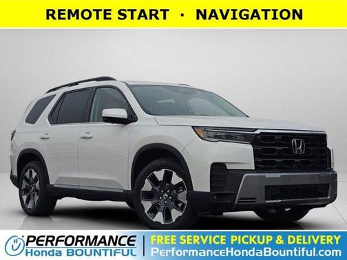 Platinum White Pearl 2026 Honda Pilot Touring
