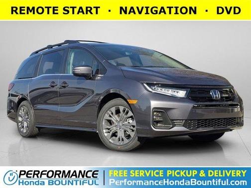 Modern Steel Metallic 2026 Honda Odyssey Touring Passenger Van