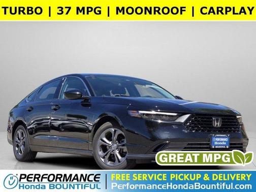 Crystal Black Pearl 2023 Honda Accord EX