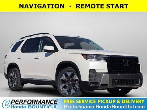 Platinum White Pearl 2026 Honda Pilot Elite