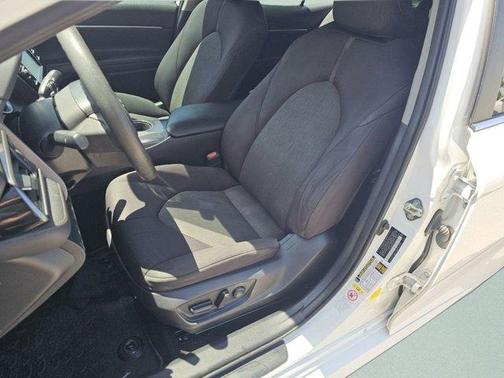 Super White 2019 Toyota Camry LE