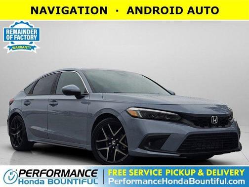 Gray 2022 Honda Civic Sport Touring