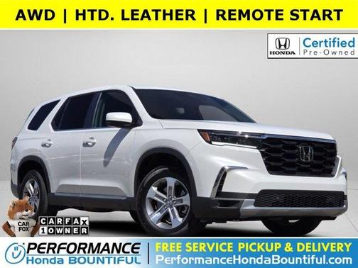 Platinum White Pearl 2025 Honda Pilot EX-L