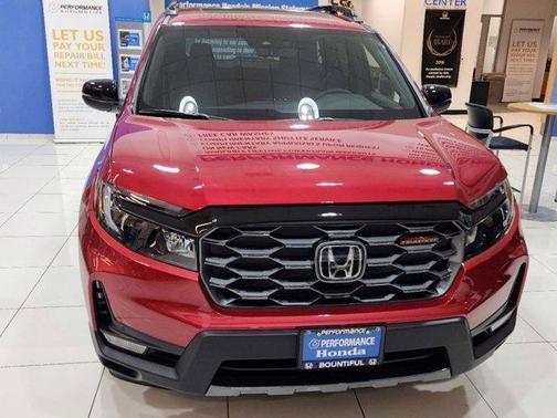 Radiant Red Metallic II 2023 Honda Passport TrailSport