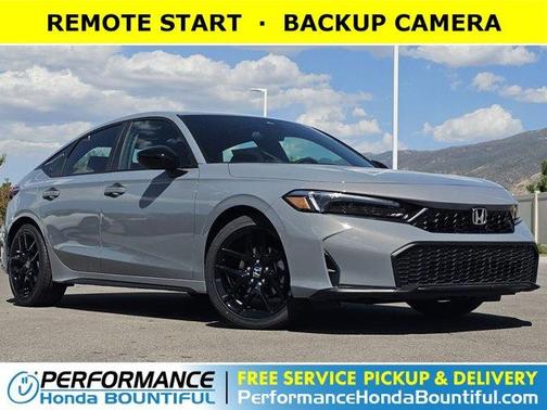 Urban Gray Pearl 2026 Honda Civic Sport Hatchback