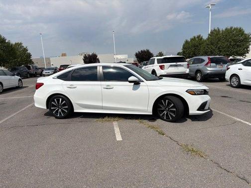 White 2024 Honda Civic EX