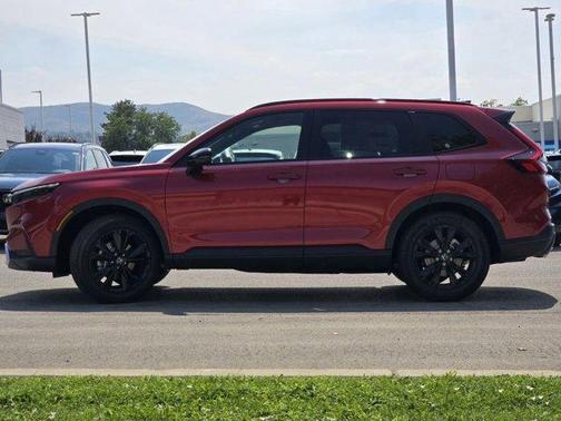 Radiant Red Metallic 2026 Honda CR-V Hybrid Sport Touring